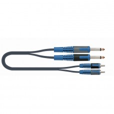 Quik Lok RKSA/130-5 2 mono 6.3 mm to 2 RCA - 5m
